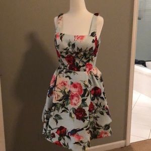 Sherri Hill jacquard dress